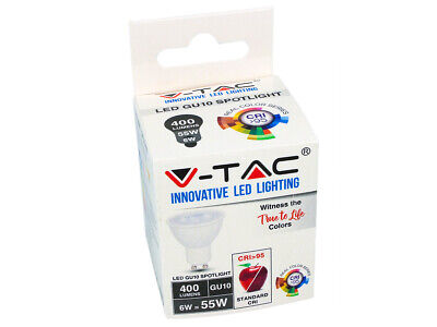 Lampada Led GU10 6W CRI 95 220V 38 Gradi Bianco Neutro 4000K Chip Samsung Garan