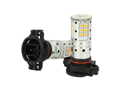Lampada Led PSX24W Canbus Arancione 12V 25W Reale Luci Fendinebbia DS3