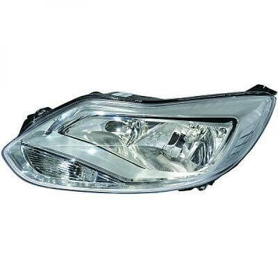 Faro anteriore dx FOCUS 11-11.14 cromato originale H7/H1 motor reg el 17351