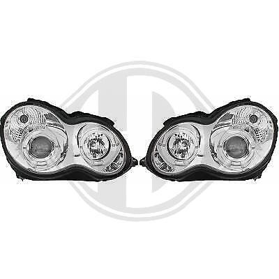 Coppia Fari Fanali Anteriori TUNING Classe C W203 00-07 NO SPORTCOUPE