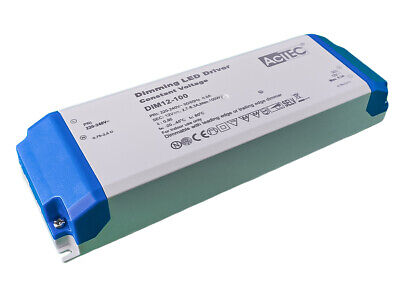 Alimentatore Dimmerabile Con Triac Dimmer Taglio di Fase DC 12V 100W Per