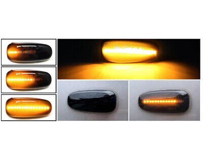 Kit Freccia Laterale a Led Side Marker Dinamica Lente Fume Benz W210