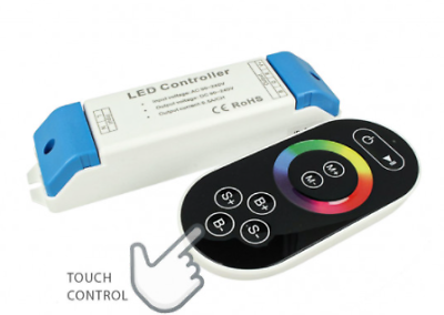 Centralina Led Controller RGB 220V Per Striscia Led Alta Tensione Con Telecomand