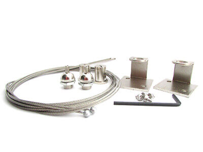 Kit Staffe Fissaggio A Sospensione Per Lampada Plafoniera Led Codice SV1260 <p