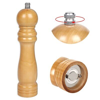 Macinapepe In Legno Macina Pepe e Sale Colore Beige 20,5cm <ul><li>Macinapepe