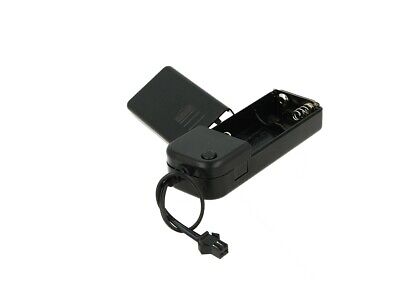 Alimentatore Trasformatore Con Box Pile Batterie 3V Per Stringa EL Striscia Neon