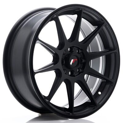 Cerchi JR JR11 17x7,25 ET35 4x98/108 Nero Opaco