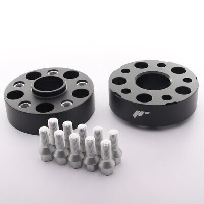 JRWA2 coppia spessori  Adattatatori Distanziali 40mm 5x112 57.1 57.1 Nero