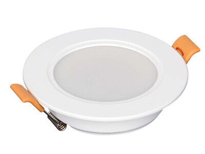 Faretto Led Da Incasso Rotondo 5W 500LM Caldo 3000K Diametro 95mm Foro 75-90mm
