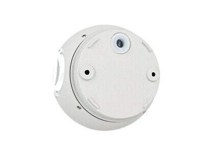 Applique Lampada LED da Muro Palla Sferica 6W 3000K Carcassa Bianca Doppio Fasc