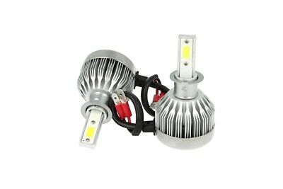 Kit Full Lampada Led Cob H3 20W 12V 24V Bianco 6000K Per Abbagliante e