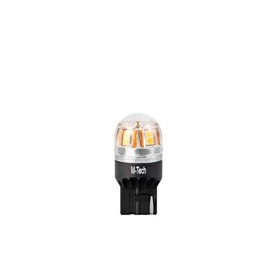 Blister M-TECH Platinum LB828Y-01B - T20 W21W, 12-24V 15x2835SMD, CANBUS, Amber
