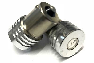 Coppia 2 Lampade Led BA15S 1156 P21W Con 1 Power Da 1W Colore Blu Blue 12V <p>