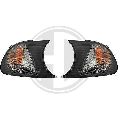 Coppia frecce anteriori TUNING Serie 3 E46 99-01 coupe' e cabrio nere