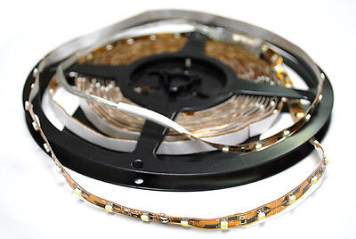 Bobina Led Biadesivo 5 Metri 300 SMD Colore Rosso DC12V IP20 Senza Silicone