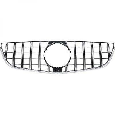 Calandra griglia TUNING ClasseC W204 07-11 look GT cromata nera