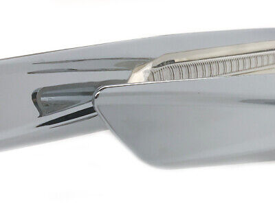 Kit Freccia Laterale a Led Side Marker Dinamica Argento Cromato Lente Trasparen