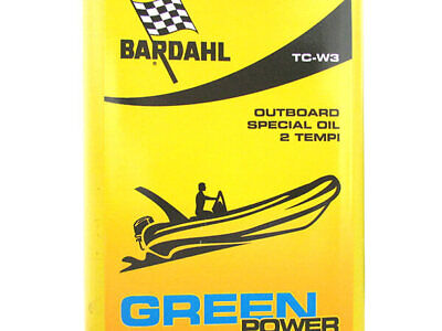 BARDAHL Nautica Green Power Olio Lubrificante Motori 2 Tempi Fuoribordo TC-W3 1
