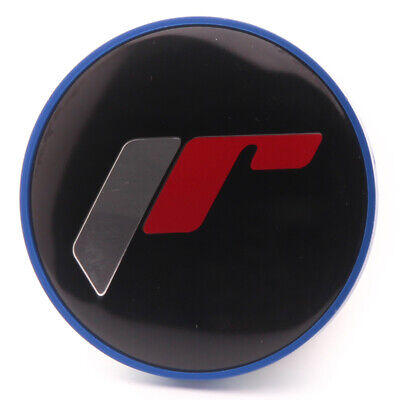 Center Cap Flat Universal Blue