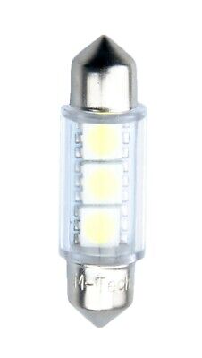 Lampada Led Diodo LED L073 C5W 36mm 3xSMD5050 bianco
