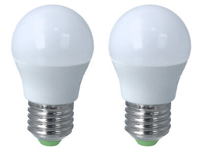 2 PZ Lampada A Led E27 G45 6W Bianco Caldo 3000K 510 Lumen <ul><li>Lampada
