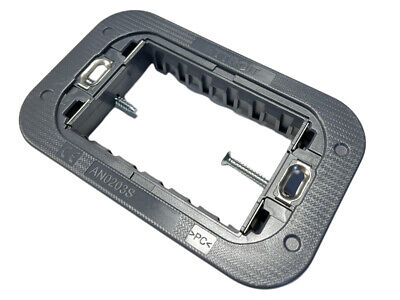 ETTROIT Supporto Slim Sottile 3P Serie Moon 3 Posti Per Scatole 503 Compatibile