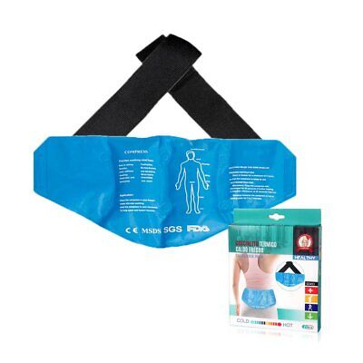 Cuscinetto Termico Gel Caldo Freddo Modello con Fascia per la Terapia del