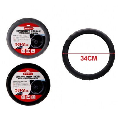Coprivolante Universale in Silicone Elastico da 37-51cm <ul>