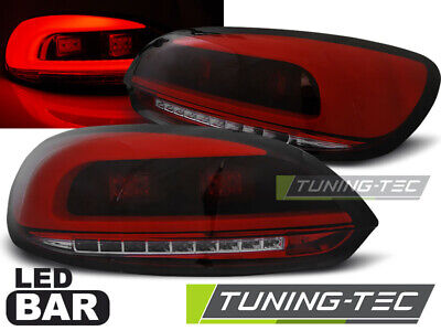 Coppia Fari Fanali Posteriori fibbra tuning led  lti SCIROCCO III 2008  04.2014