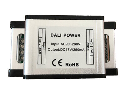 DALI Power Supply Alimentatore Trasformatore DC17V 250mA Attacco Guida Rotaia