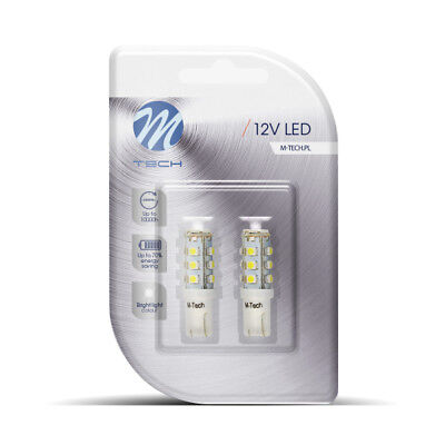 Lampada Led Blister 2x LED L077 W5W 16xSMD3528 bianco
