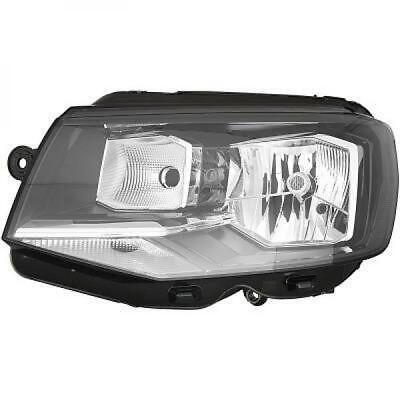 Faro fanale anteriore sinistro TRANSPORTER T6 15- DEPO H4 P21W W5W con motor