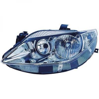 Faro fanale anteriore sinistro IBIZA 09-03 12 VALEO H7+H7 con motorino per