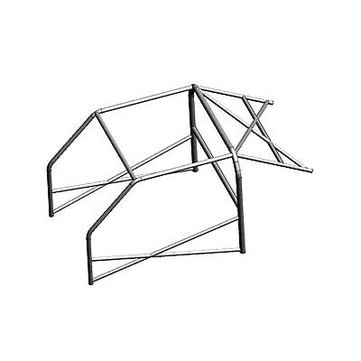 AB/105/208S Roll bar per  POLO 3 serie >94 Punti: 6 b Materiale: