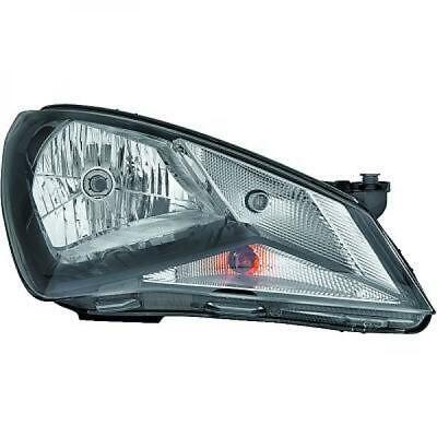 Faro fanale anteriore destro MII 11- nero DEPO H4 con motorino con luce diu