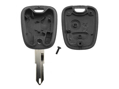 Guscio Chiave Telecomando 2 Tasti Con Lama NE72 Batteria Su Circuito Senza Tran