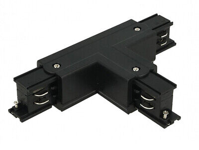 Connettore Giunto Forma T Sinistro Colore Nero Per Barra Sistema Binario