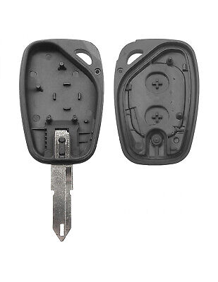 Guscio Chiave Telecomando 2 Tasti Con Lama NE72 Batteria Su Circuito Senza