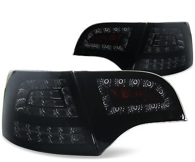 Coppia Fari Fanali LED Tuning Posteriori A4 B7 2004-2008 Avant /Nero