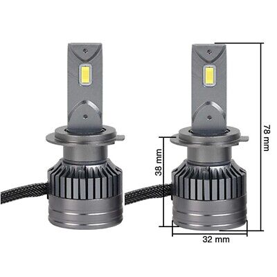 H7 Led Conversion Compaq 2 pezzi 5600lm 6500°K 9-30V 23-26W