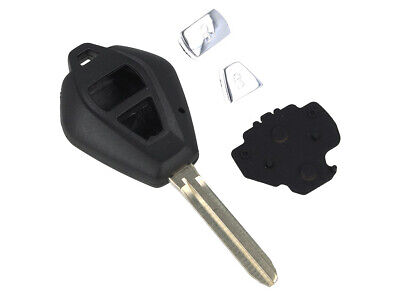 Guscio Chiave Telecomando 2 Tasti Baule Con Lama TOY43 Batteria Su Circuito
