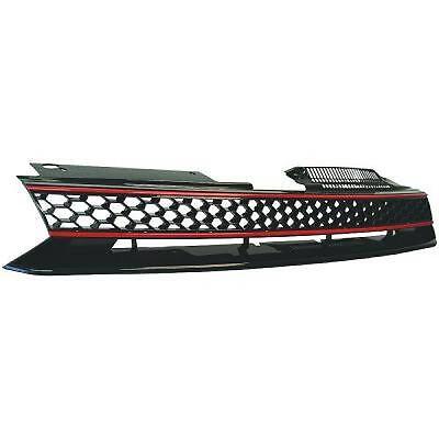 Calandra Griglia Mascherina TUNING GOLF VI 08-12 senza logo con profili ros