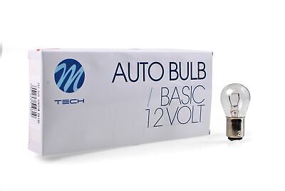 LOTTO DI 10 PEZZI Lampada M-TECH BA15d 21W 12V CLEAR