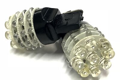 Coppia 2 Lampade Led T20 7440 W21W Con 9 F5 Frontale + 27 F3 Laterale Colore