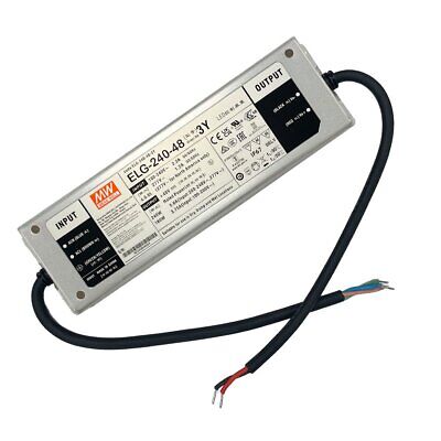 MeanWell ELG-240-48-3Y Alimentatore IP67 200W 48V 5A Input 220V e 110V