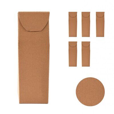 6 Pezzi Scatola Cartone Porta Bottiglie, Sacchetti Bottiglie Confezione Regalo,