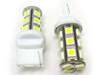 Lampada Led T20 W21W 7440 18 Smd Bianco Luci Frecce Retromarcia 12V <p