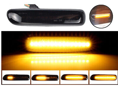 Kit Freccia gemme Laterale a Led Side Marker Dinamica Lente Fumè E46 1998 > 2001