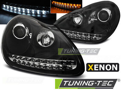 Coppia Fari Fanali Anteriori TUNING CAYENNE 03-07 Dayline LED xenon D1S 9PA