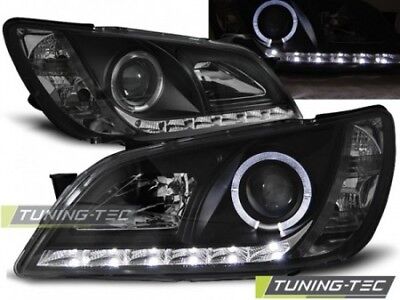 Coppia Set Fari Fanali Anteriori Tuning IS 01-05 DAYLIGHT Nero Alogeni